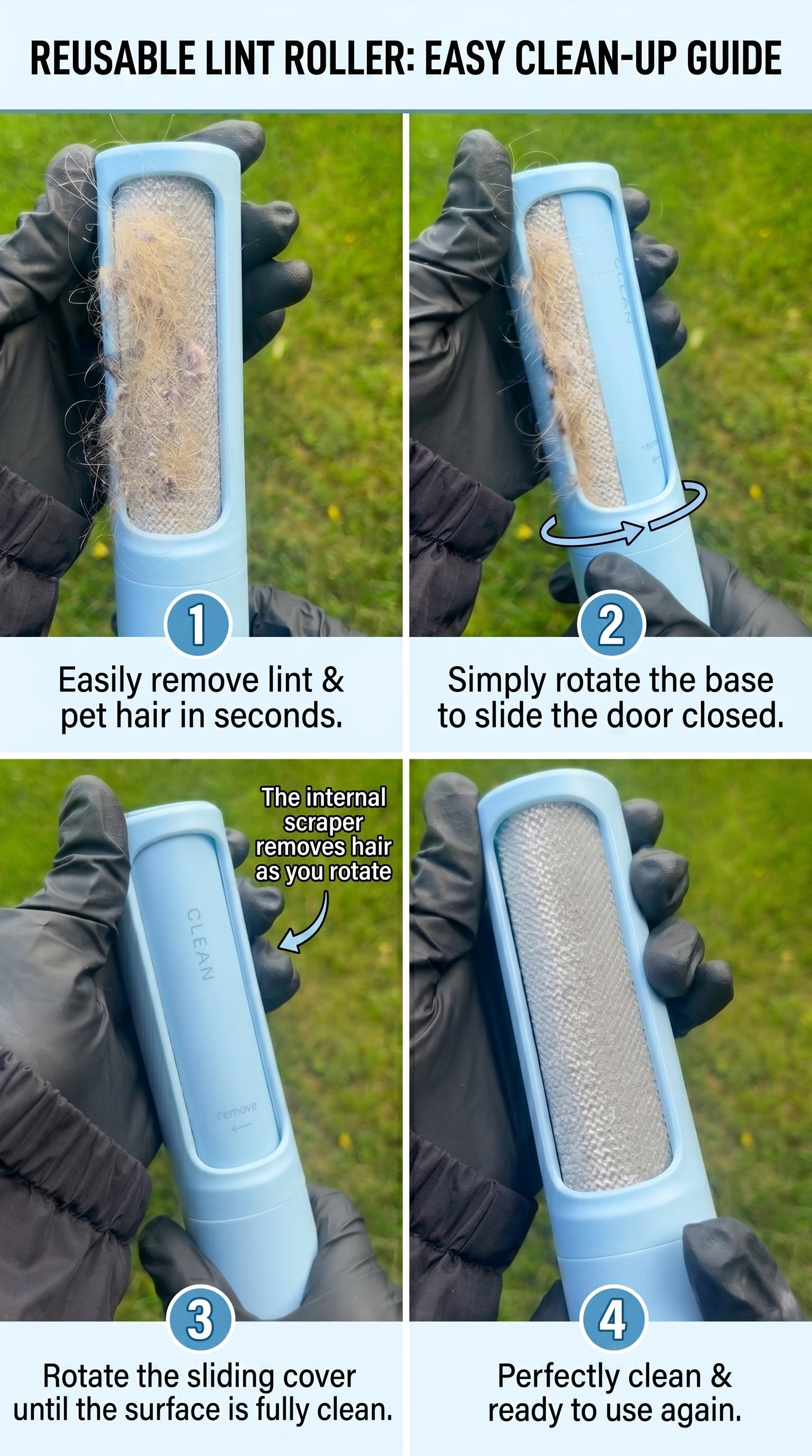 Reusable Lint Roller